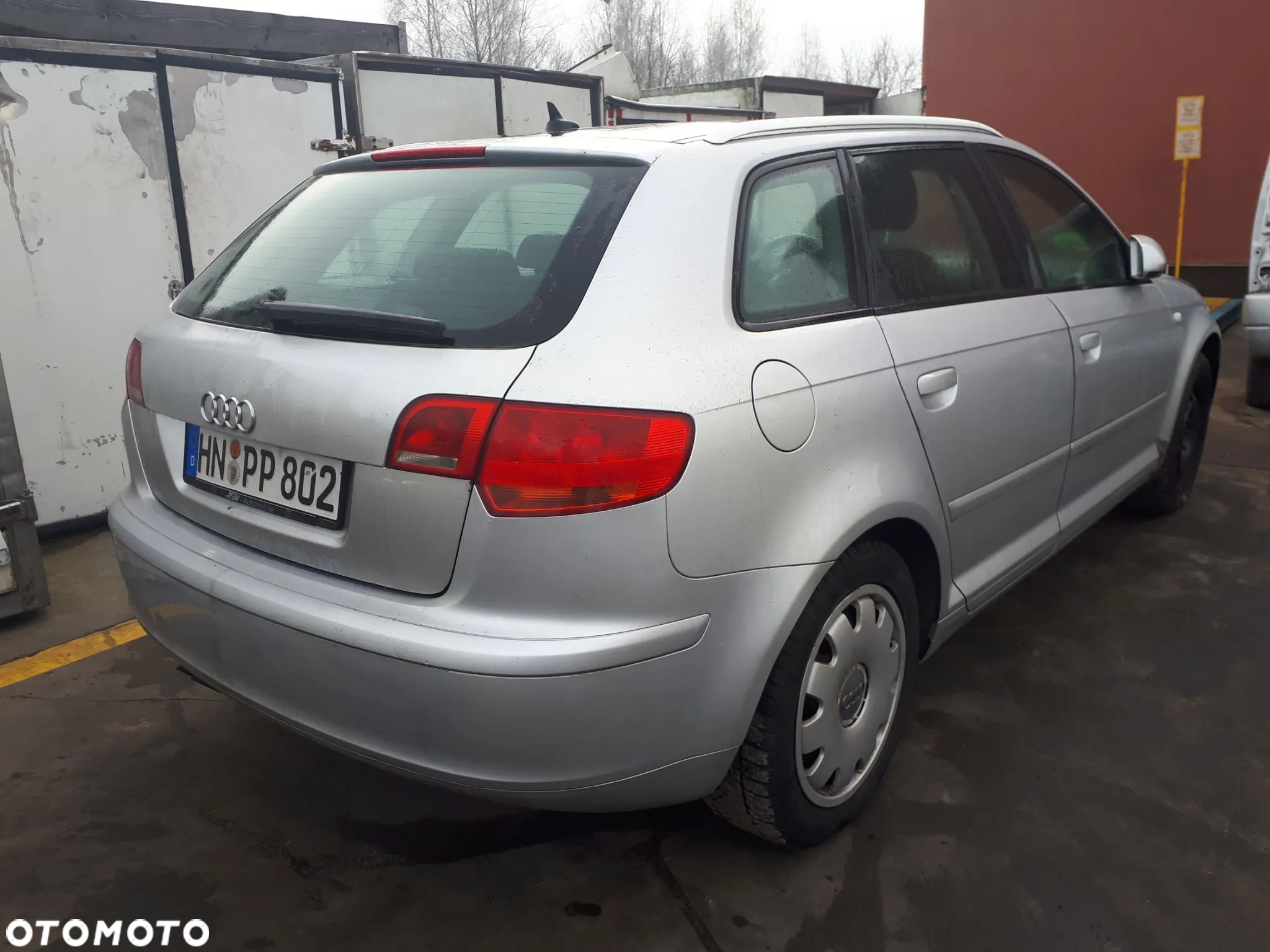 AUDI A3 8P SPORTBACK 04-08 MASKA PRZÓD PRZEDNIA LY7W - 11