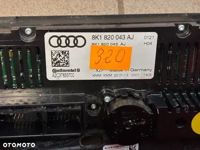 PANEL NAWIEWU KLIMATYZACJI AUDI A4 B8 LIFT 8K1820043AJ - 3