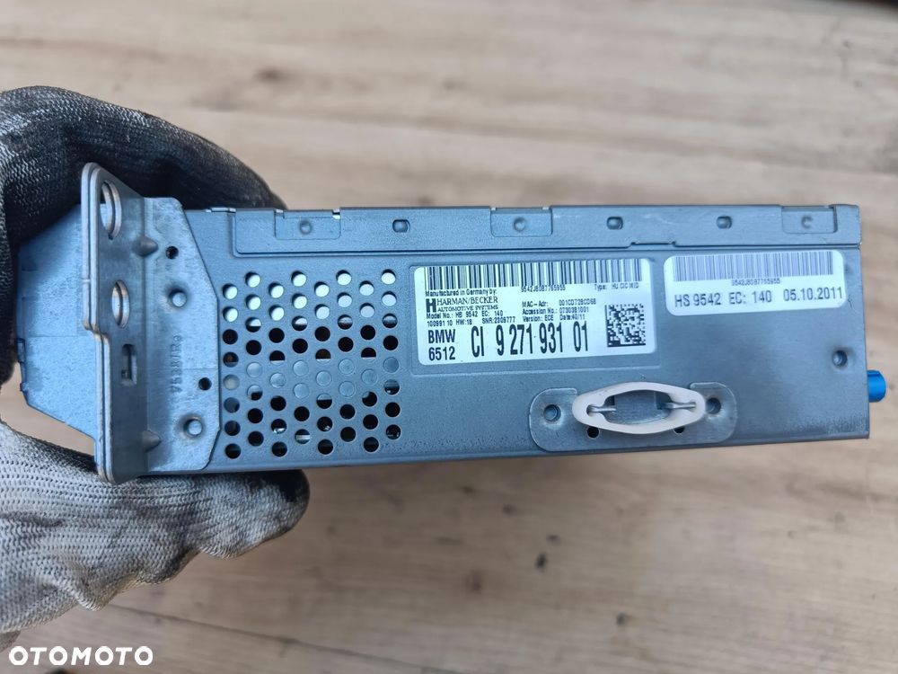 BMW F10 F11 RADIO CZYTNIK NAWIGACJI 9271931 - 3