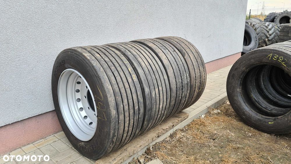 KOŁA BEZDĘTKOWE 8-OTWORÓW przyczepa HL 355/50r22.5 przyczepa - 1