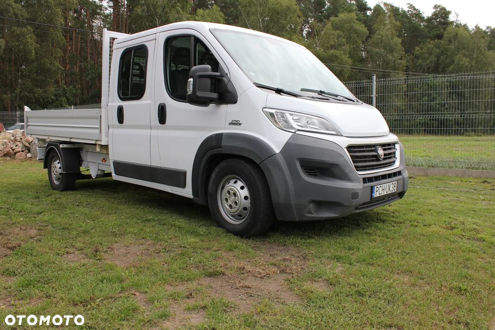 Fiat DUCATO  WERSJA PO LIFTOWA 3.OD 180 KM DOKA WEBASTO DOBEL KABINA WYWROTKA X3 STRONY - 5