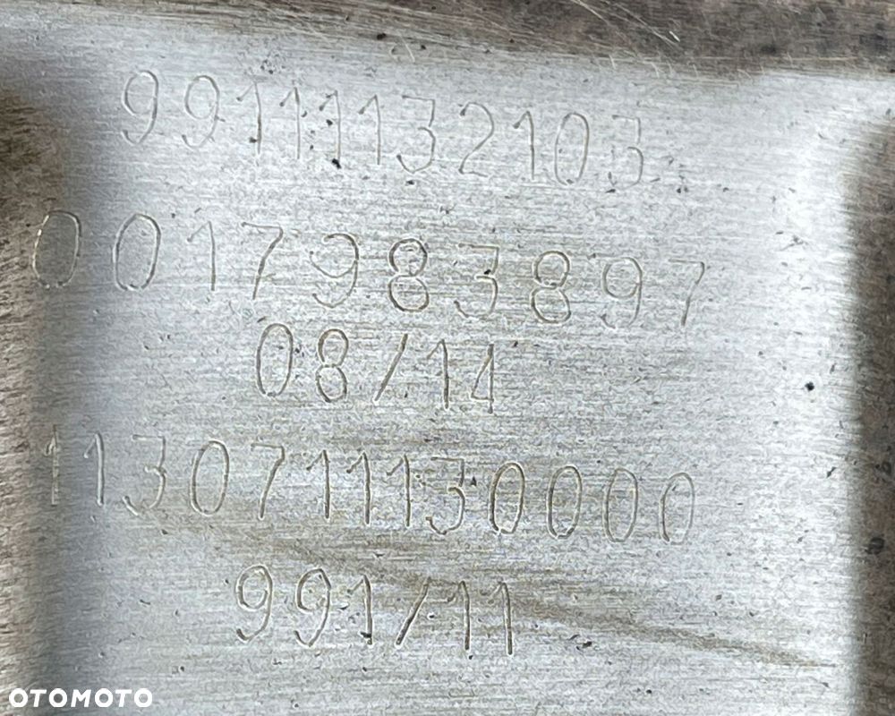 PORSCHE 911 991 2012 - TŁUMIK WYDECH LEWY 99111132103 - 16