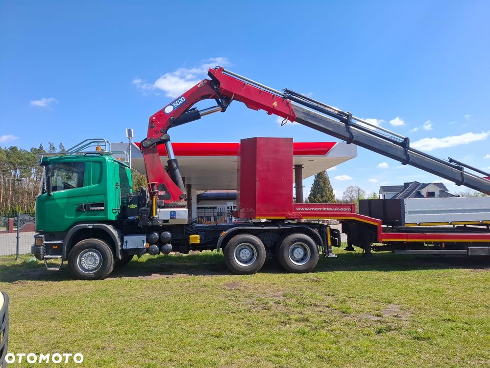 Scania G450 6x6 do energetyki 2015r słupów ciągnik specjalny Hds żuraw - 1