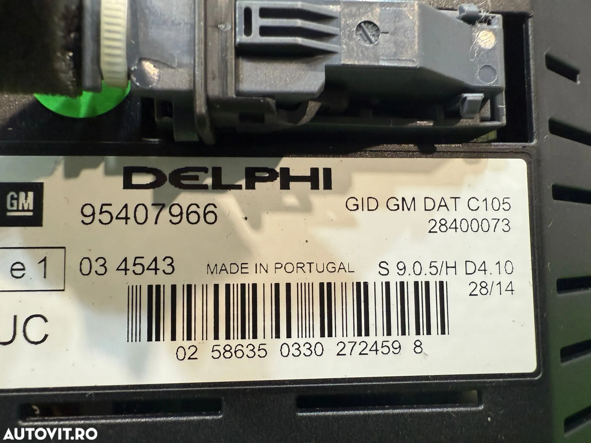 DISPLAY BORD NAVIGATIE NAVI CD MULTIMEDIA OPEL ANTARA 2.0 DIESEL 2014 COD OEM 95407966 2010-2017 - 4
