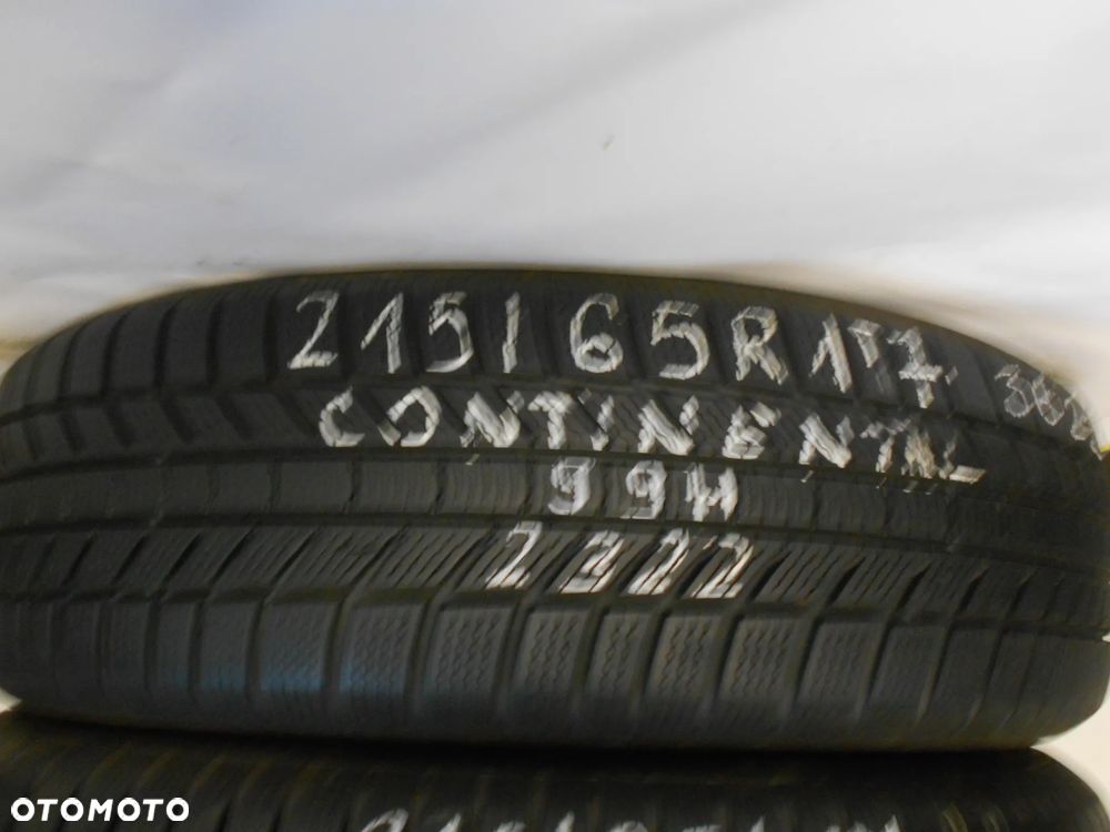 OPONY 215/65R17 CONTINENTAL WINTER CONTACT TS 870P DOT 3622 8.3MM - 2