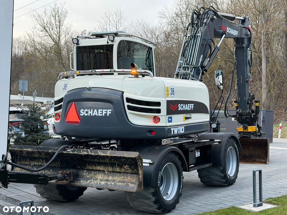 Schaeff TW110!! Terex TW110! Przyczepa! Idealny stan! [koparka kołowa] - 4