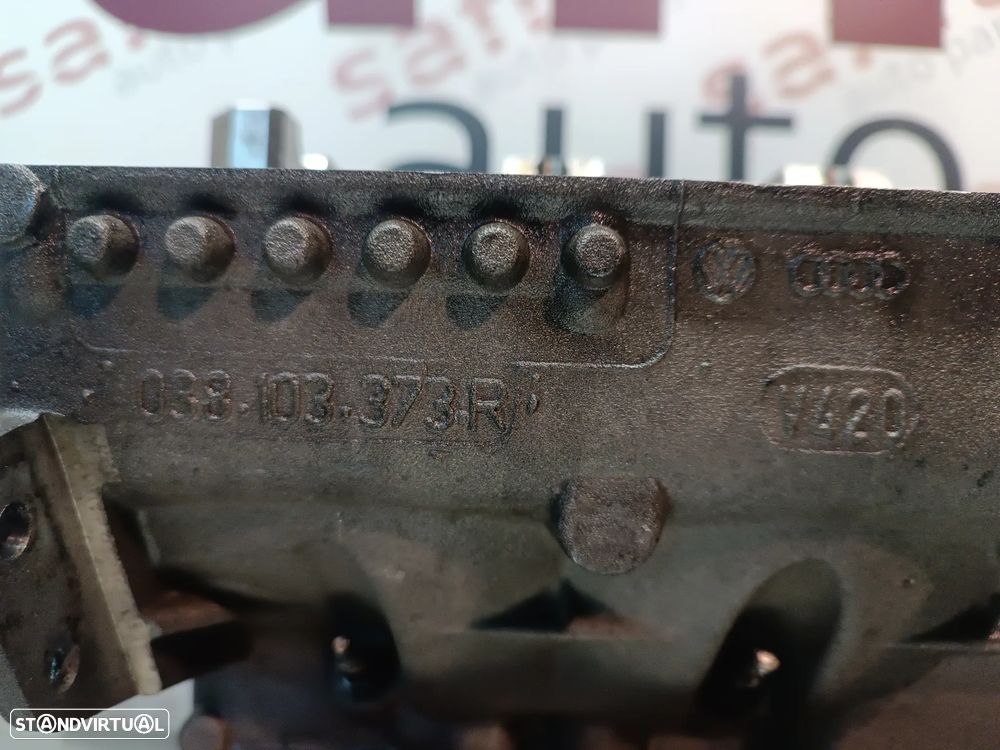 CABEÇA DO MOTOR AUDI SEAT VOLKSWAGEN SKODA 1.9TDI PD100 PD115 PD105 PD130 PD150 038103373R - 7