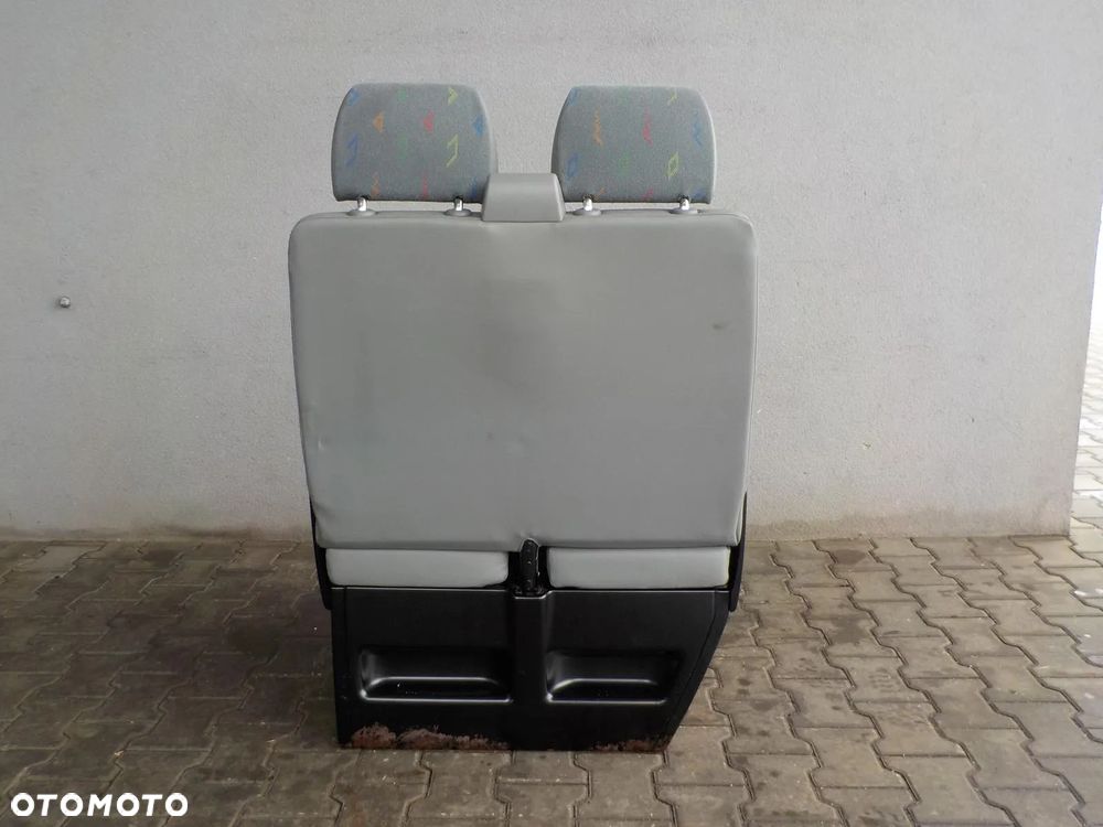 VW T5 FOTEL PODWÓJNY PASAŻERA PRZÓD DWÓJKA INKA - 6