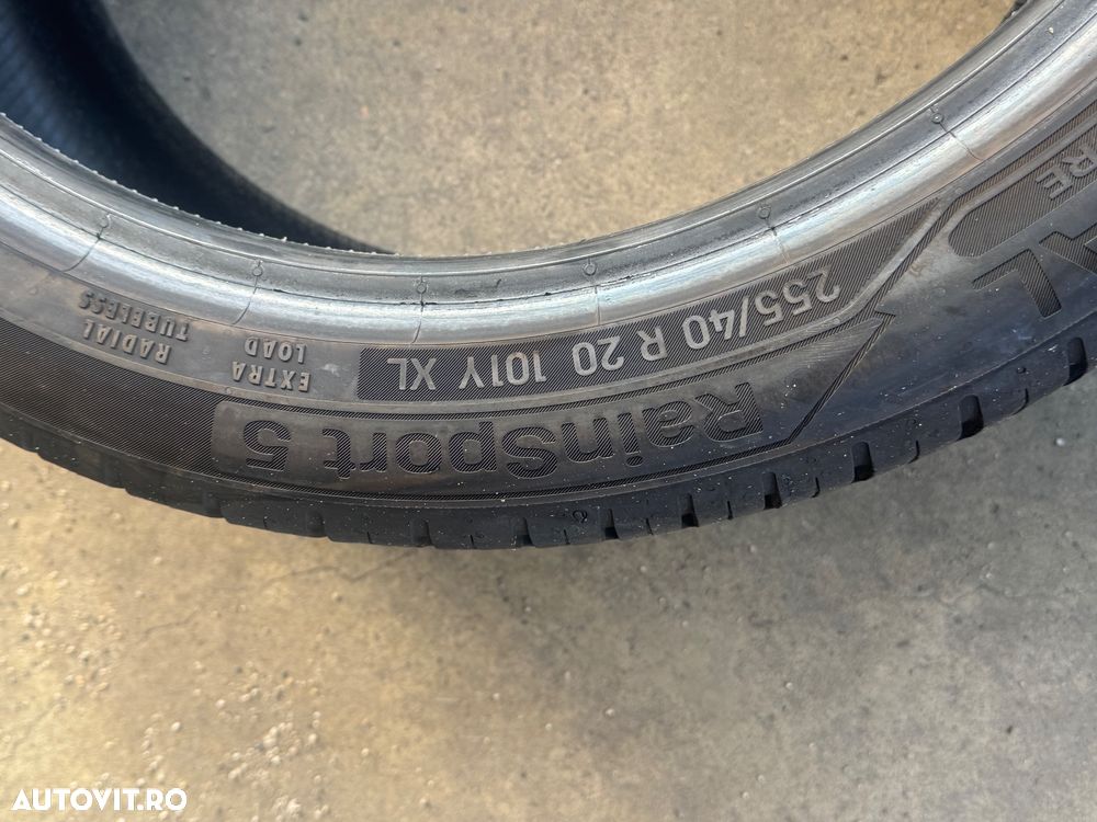 Vând 4 anvelope 255/40/20 Uniroyal de vară ca noi - 6