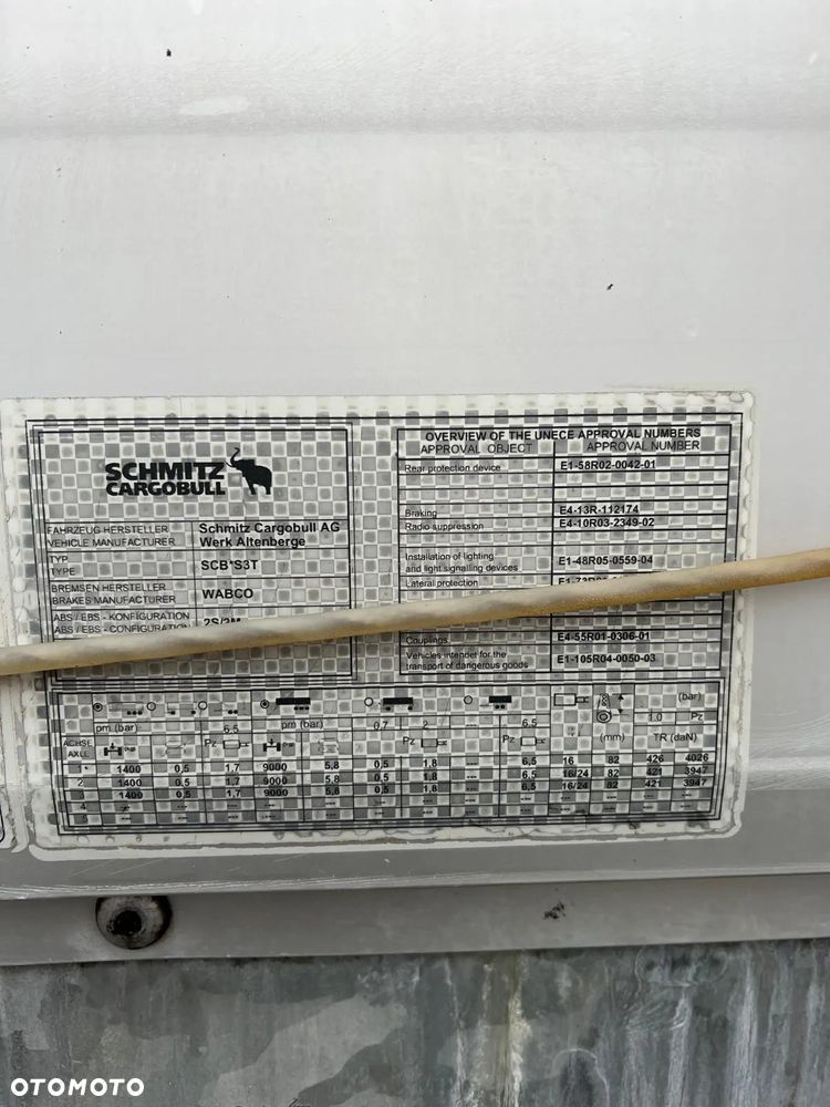 Schmitz Cargobull 2015 firanka plandeka mało używana bogato wyposażona wron-pol - 23