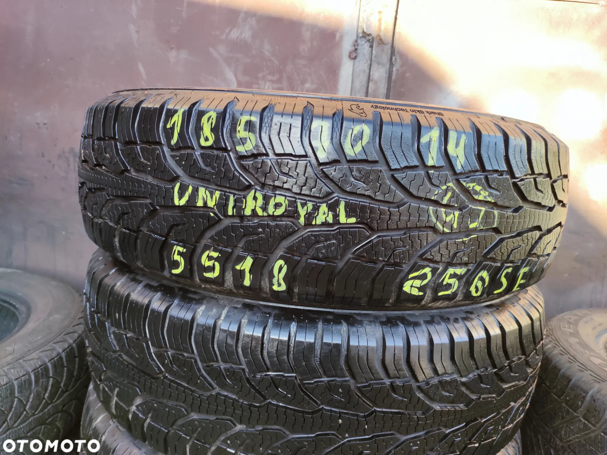 185/70R14 88T Opony Całoroczne Wielosezonowe Uniroyal Allseasonexpert 2  5,5mm Legnica ALU-RAD 185/70 - 4