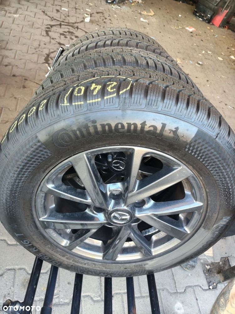 Koła aluminiowe zimowe Mazda 215/65/16 Continental Dacia duster 5x114,3