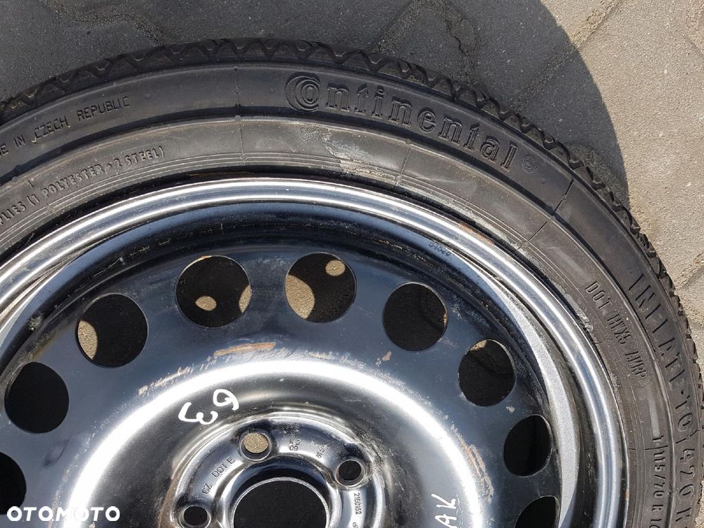 OPEL ASTRA V K 15-19r KOŁO DOJAZDOWE 16 5X105 - 3