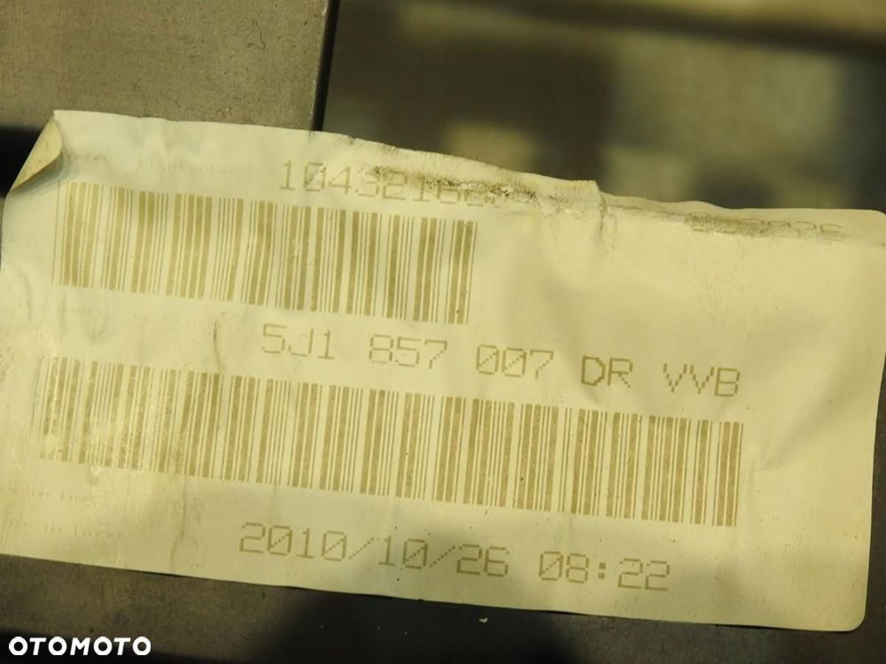 DESKA KONSOLA SKODA FABIA II LIFT 5J1857007DR - 7