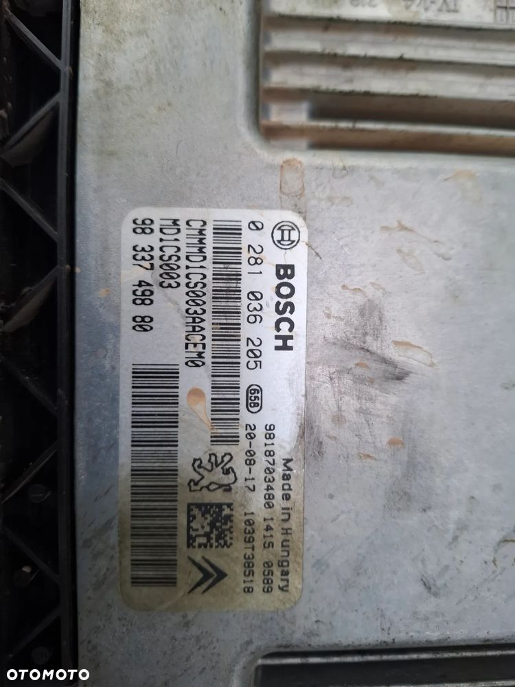 Peugeot 208 II komputer sterownik 0281036205 - 2