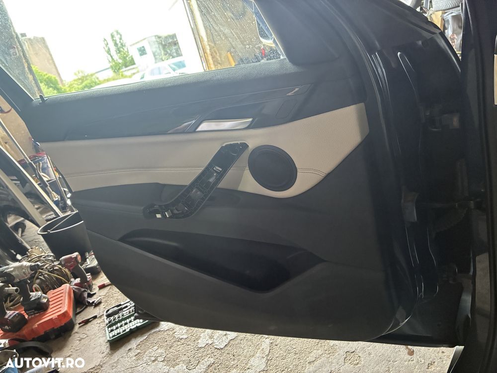 Scaune piele  bej cu incalzire bmw x1 f48 - 5