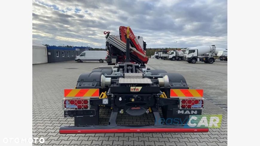 MAN TGS 26.400 6x2-4 HDS z Żurawiem FASSI F235A.0.25 E-ACTIVE wyposażony w Urządzenie Hakowe TITAN 20 t - 6