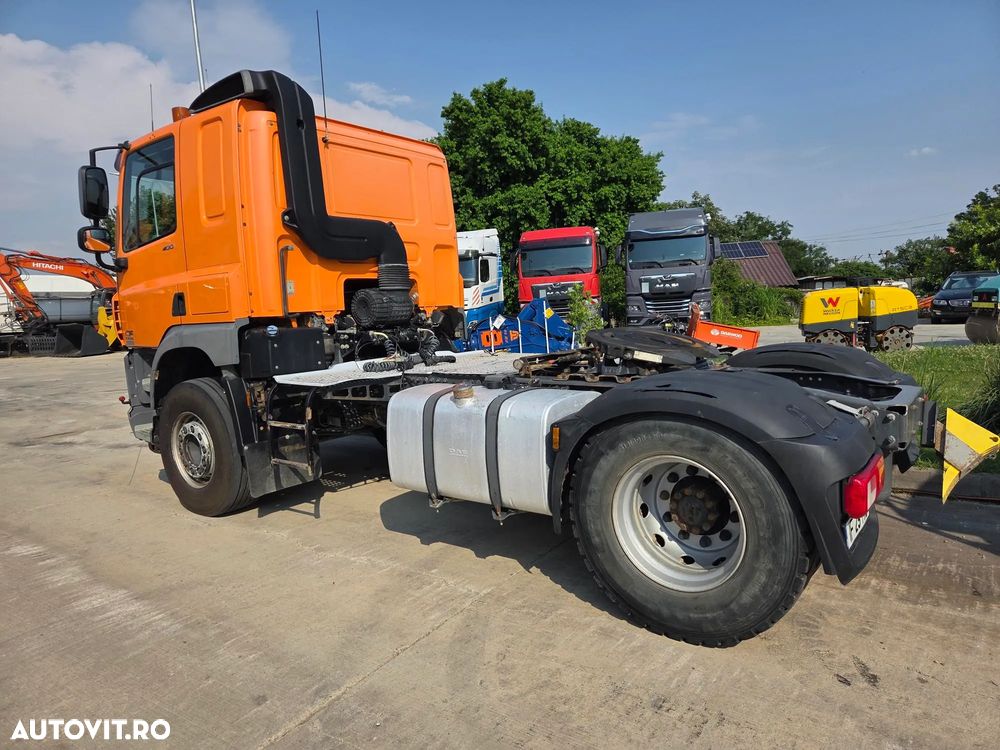 DAF CF 400, 2016, 374.569km, KIT BASCULARE, cutie viteze AUTOMATA, 1 pat, 400 CP Euro 6, Anv fata 315/80R22,5 NOI, anv spate 50% ok, rezervor motorina 450l din aluminiu, PROMOTIE 13.900 EUR+Tva - 8
