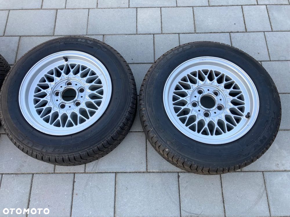 Koła BMW styling 5 E30 E32 E34 E36 15 cali ET20 7J 5x120 BBS 205/60r15 - 3