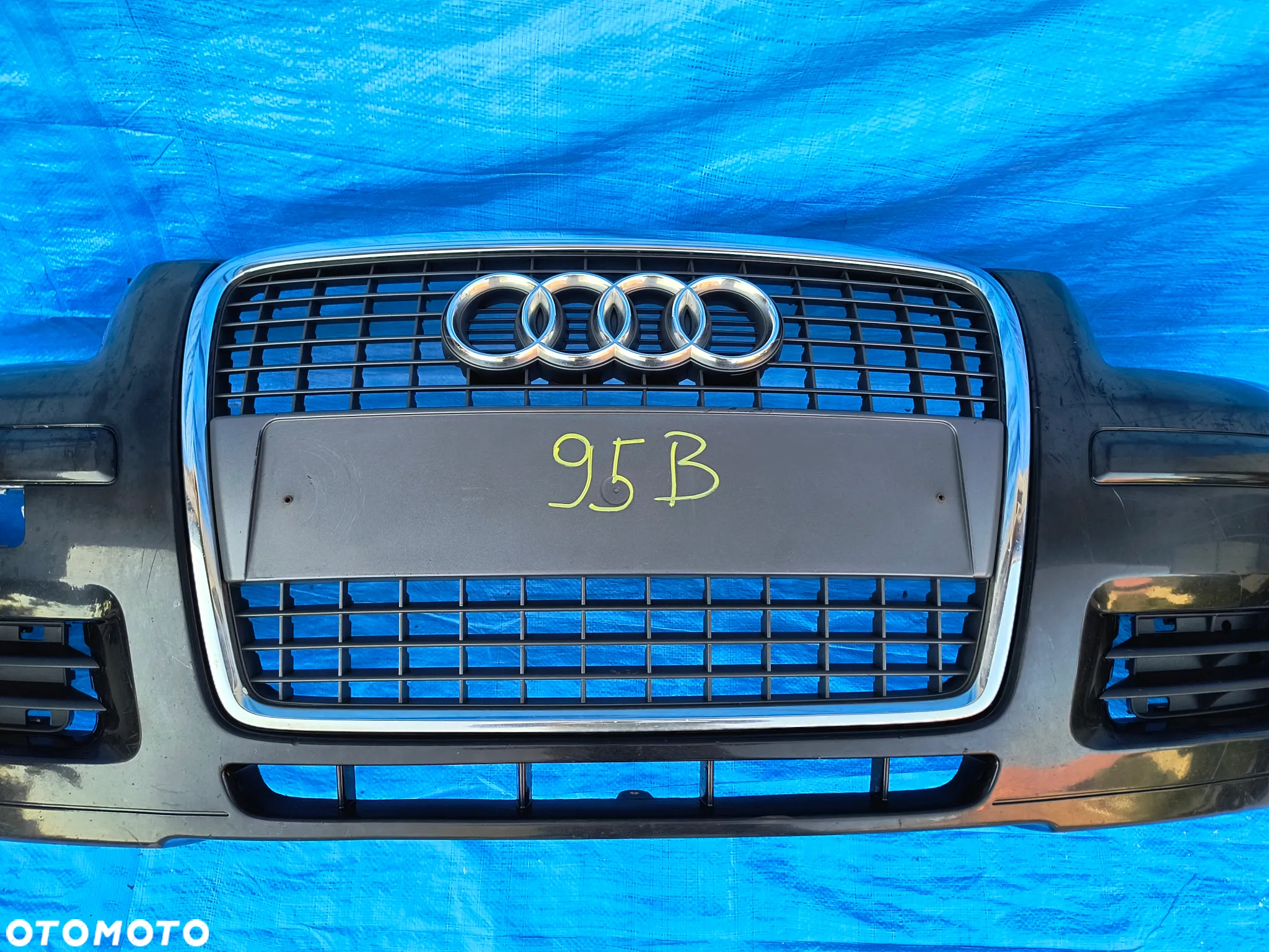 Zderzak przód przedni kompletny Audi A3 8P lift duży grill wysyłka - 8