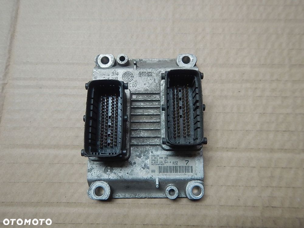 STEROWNIK KOMPUTER FIAT IDEA 1.4 16V 0261208206 - 1