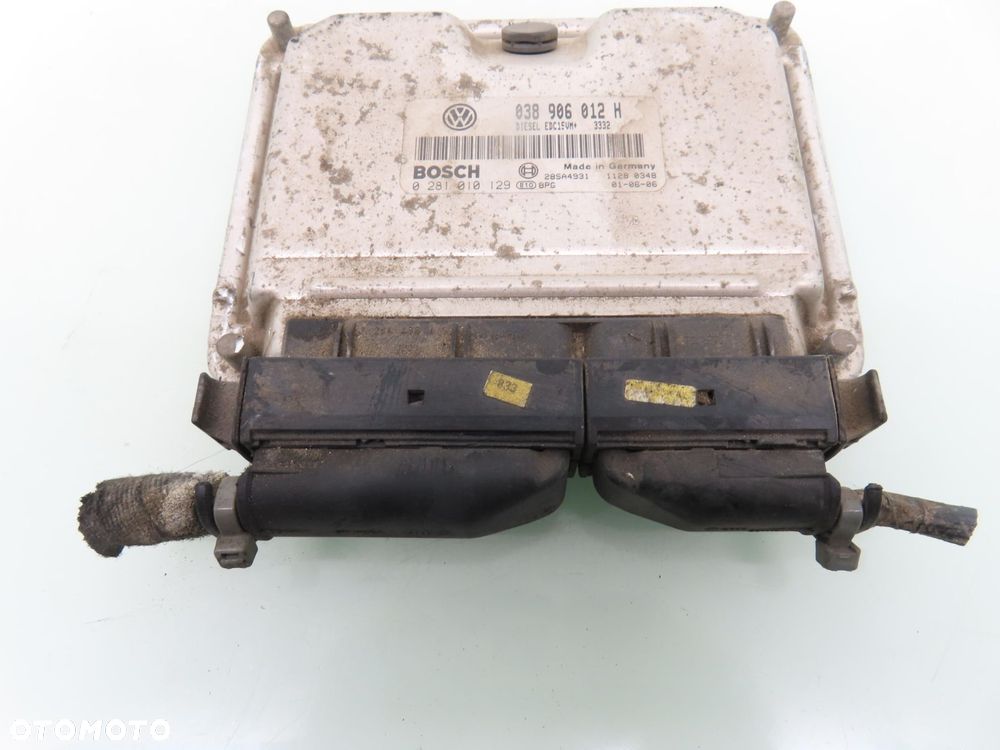 STEROWNIK SKODA OCTAVIA I 1.9 TDI 038906012H 0281010129 - 3