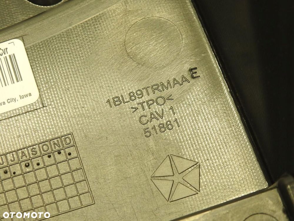 OBUDOWA TUNELU ŚRODKOWEGO TYŁ JEEP COMPASS I 1BL89TRMAA - 5