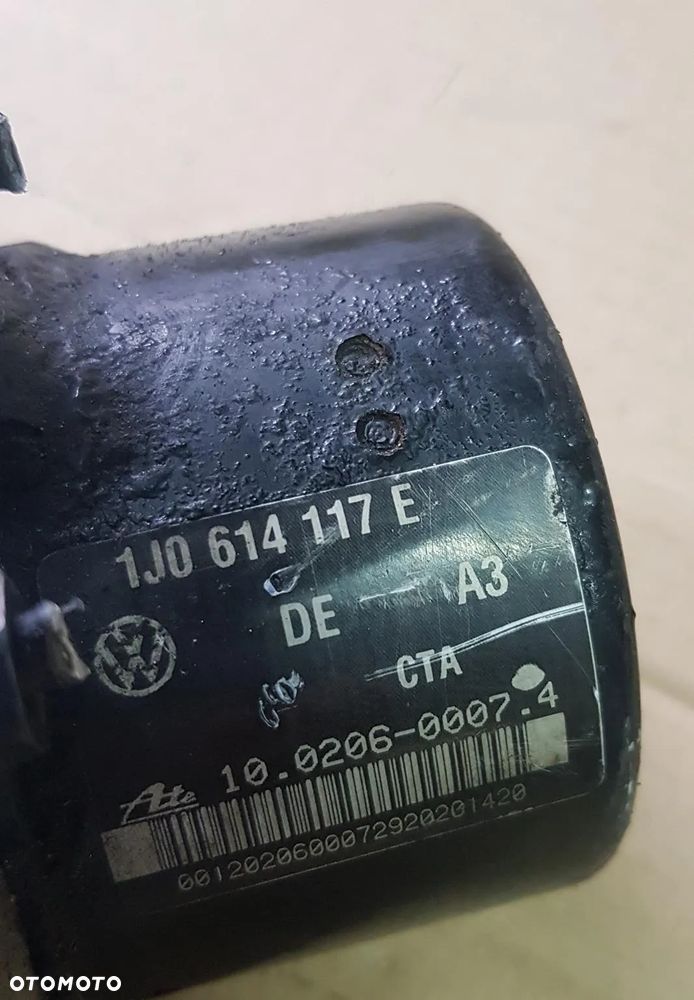 STEROWNIK ABS 1C0907379C POMPA 1J0614117E VW AUDI SEAT SKODA - 2