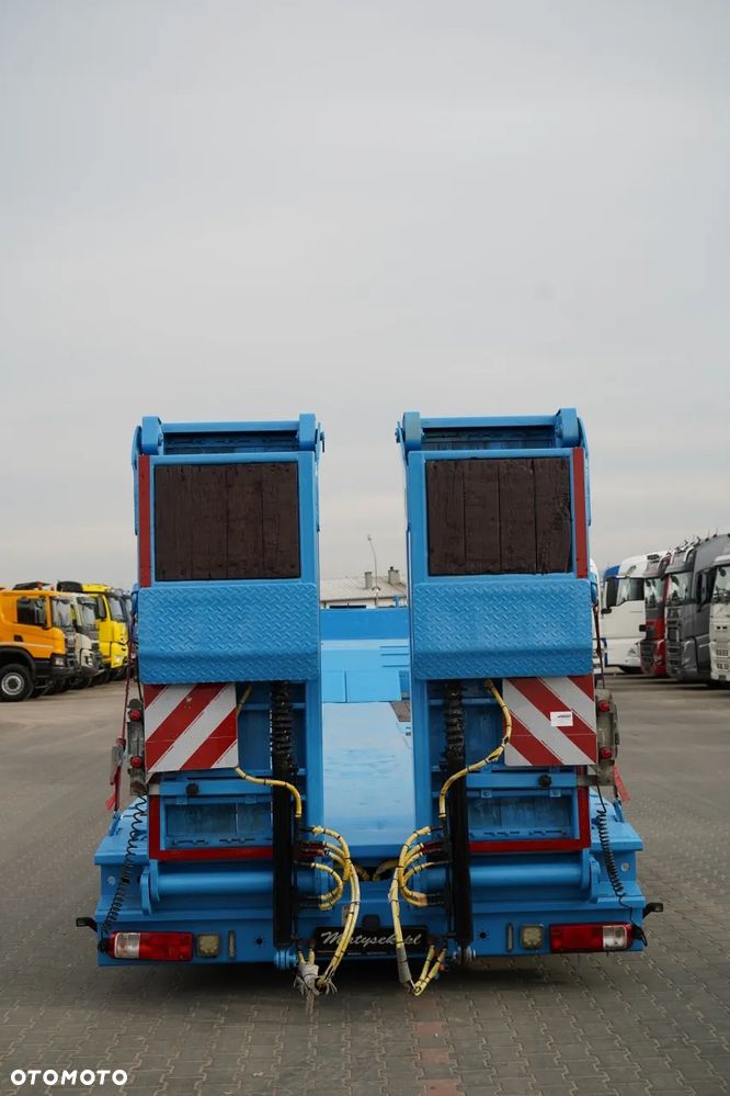 Inny KOMODO / KMD4 / NACZEPA LAWETA / NISKOPODWOZIE / OSIE SKRĘTNE / OŚ PODNOSZONA / NAJAZDY HYDRAULICZNE / - 14
