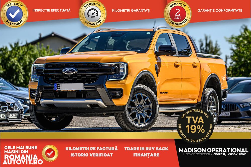 Ford Ranger Pick-Up 3.0 TD 240 CP 10AT 4x4 Double Cab Wildtrak - 1
