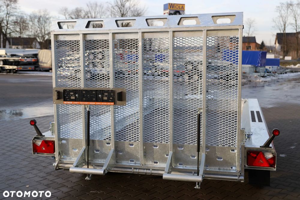 TEMARED /MARTZ BUILDER 3 4018/3 S 3,5T ,Koła 14C, 400x180x30 do przewozu sprzętu budowlanego, TRAP, DMC 3500kg, 3 osie, - 5