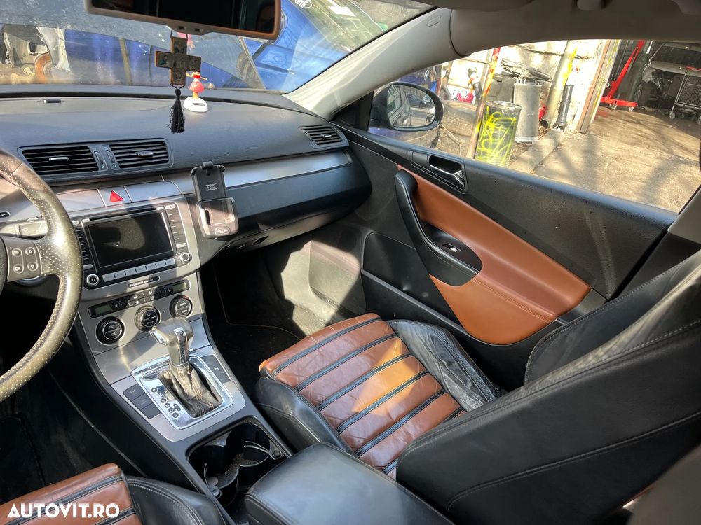 Dezmembrez VW Passat B6 break negru DSG 170CP BMR xenon trapa senzori - 13
