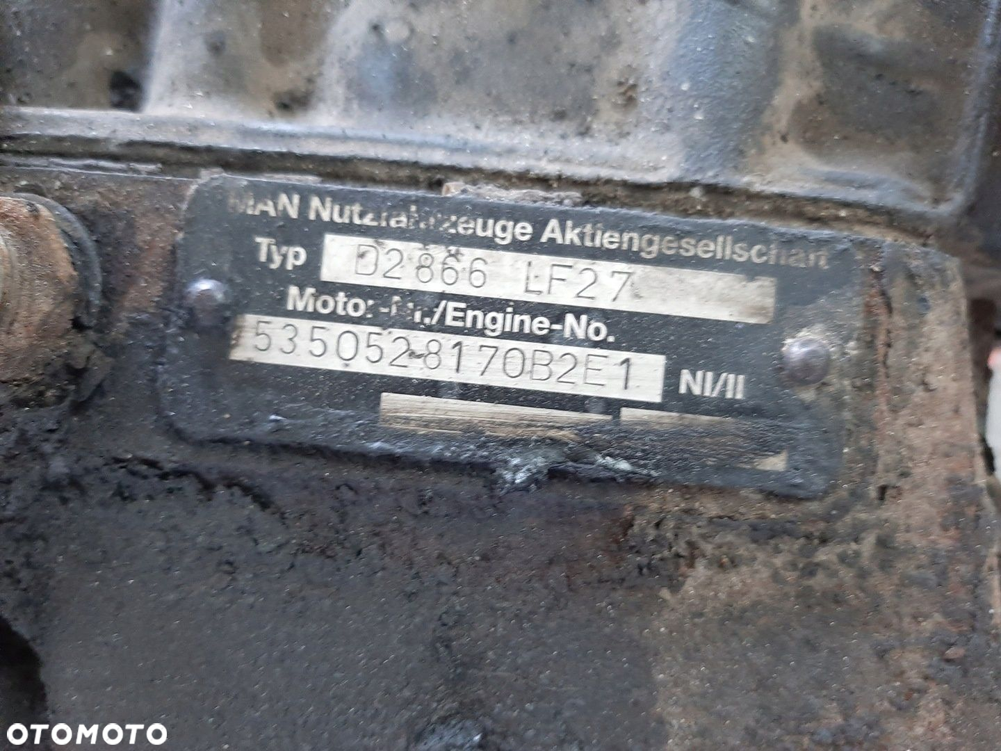 MAN TGA 26.360 EURO 3 03R BLOK SILNIKA WALKI TLOKI D2866 LF27 51011013340 - 8