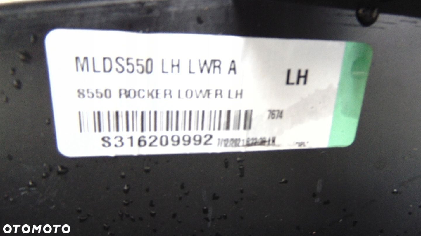 FORD MUSTANG 2015-2023 NAKŁADKA LISTWA PROGOWA PRÓG LEWY NOWY 6310177AA - 9