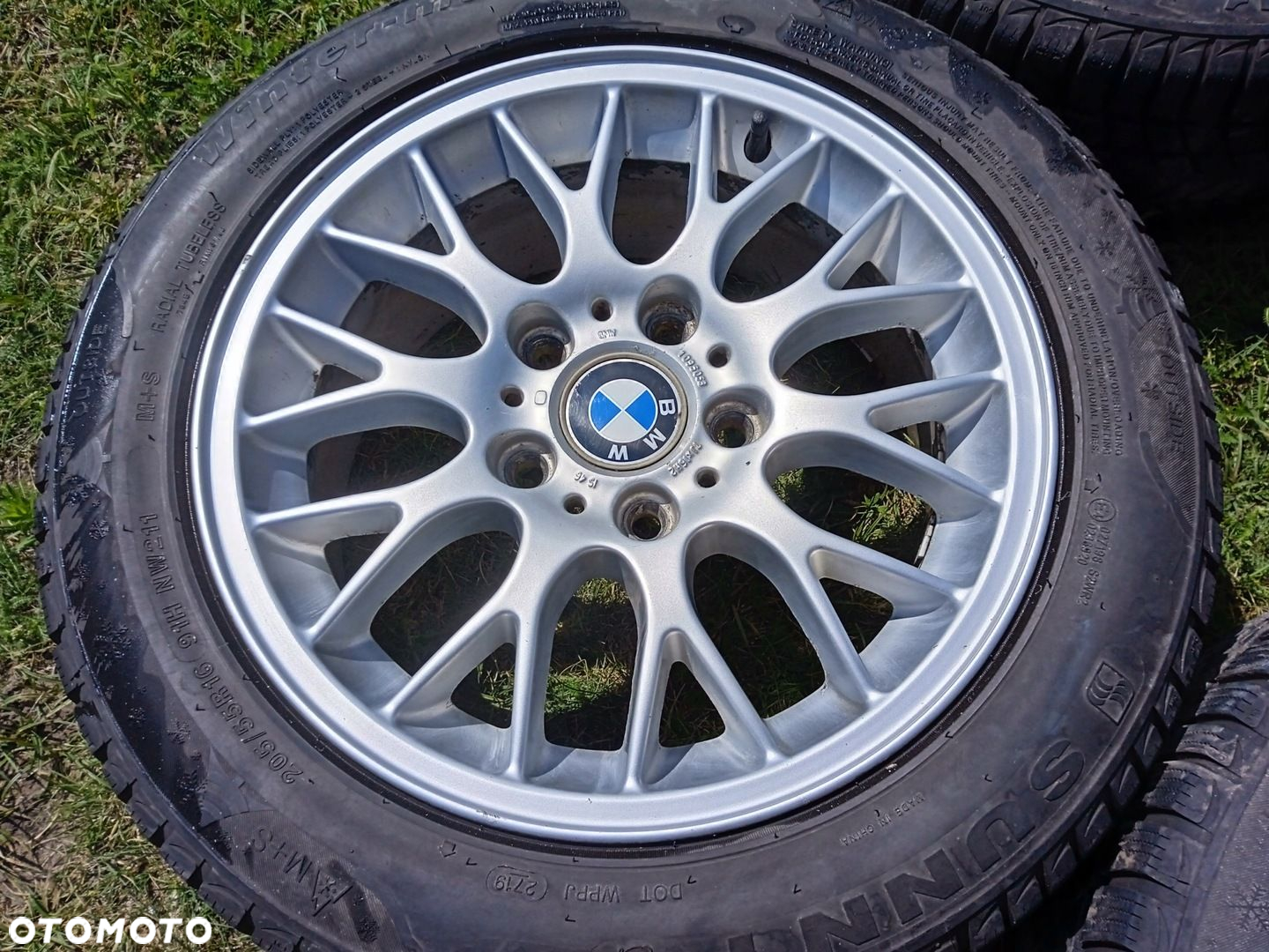 FELGi aluminiowe 5x120 BMW 1 2 3 E36 E46 Z3 7x16 et46 opony - 4