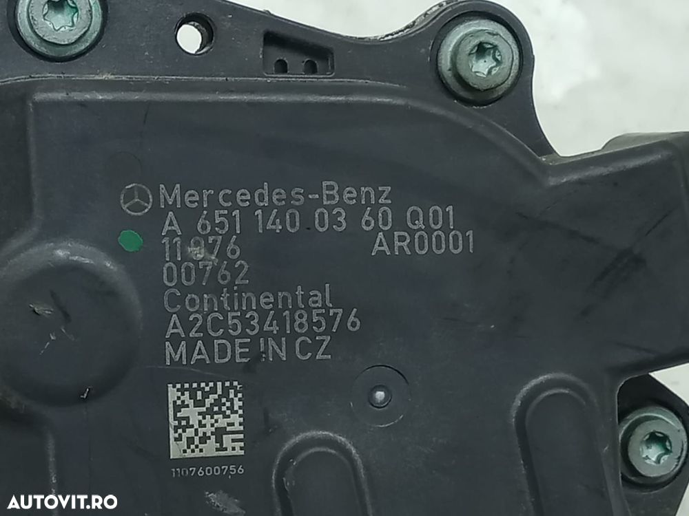 EGR a6511400360 2.2 cdi OM651 Mercedes-Benz E-Class W212 - 2