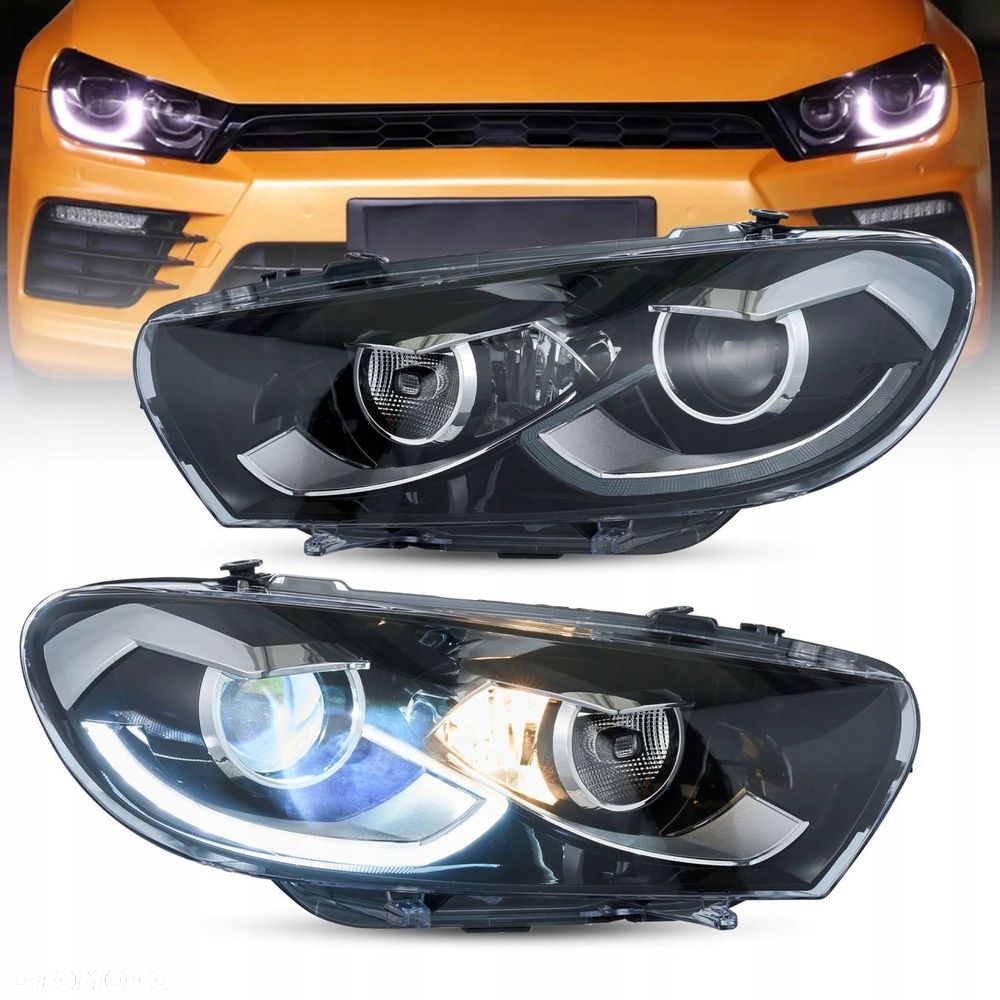 Reflektory Lampy kpl Vland Full Led Tuning VW Scirocco 3 III 1k8 2008-2014 - 2