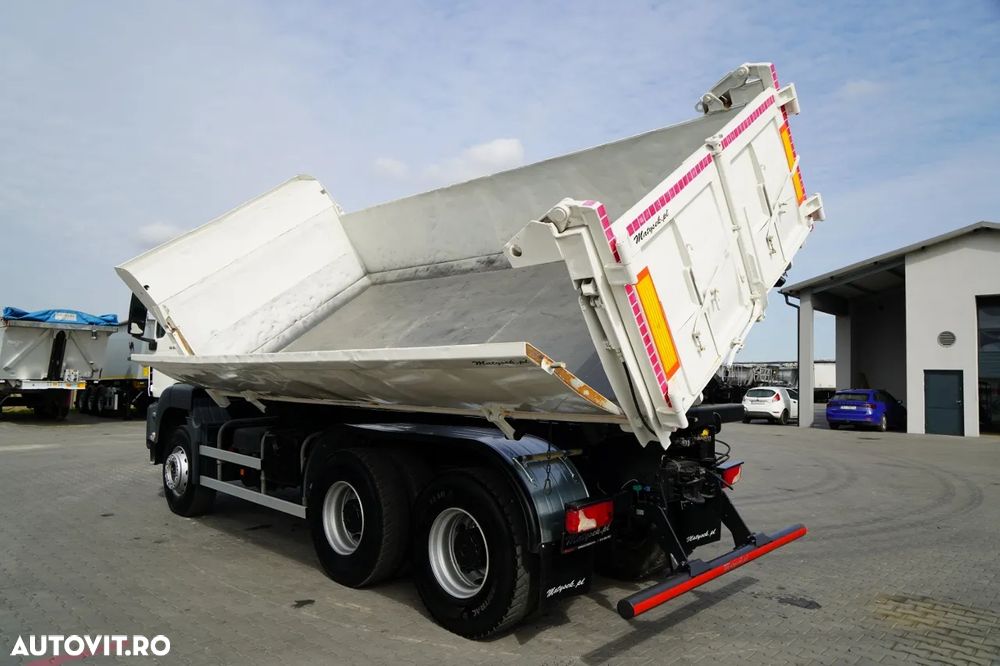 MAN TGS 26.360 / 6X4 / BASCUNĂ DUBLU / BASCUNĂ HIDRODOXICĂ / MANUALĂ BORDMATIC - 7