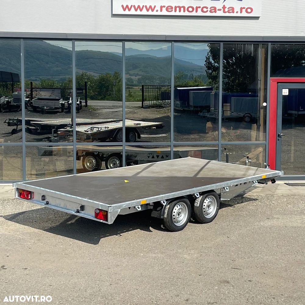 REPO Remorca /Platforma transport auto 4m/2m 750kg - 5