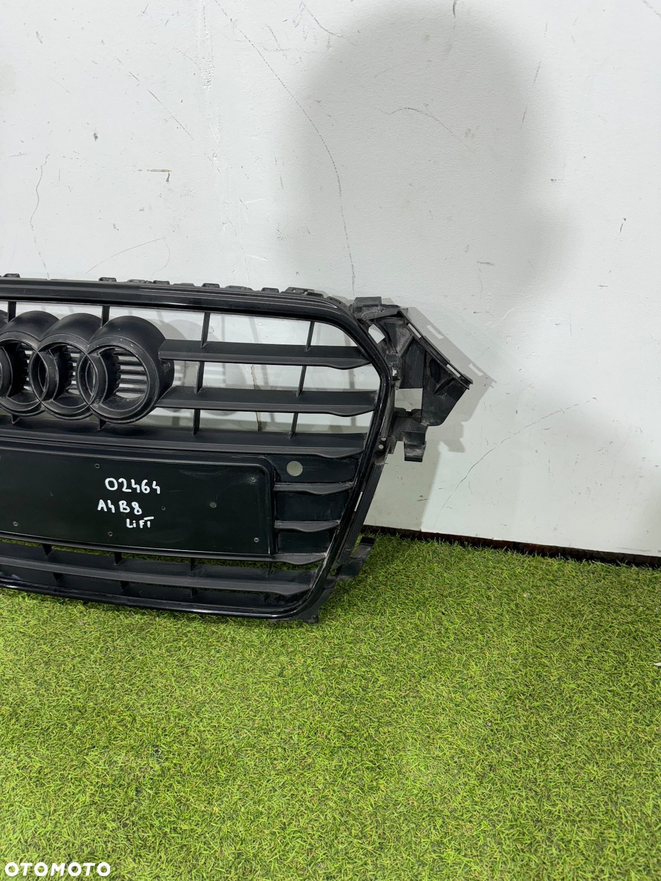 Grill Atrapa Audi A4 B8 Lift S-Line 8K0 Czarny - 2