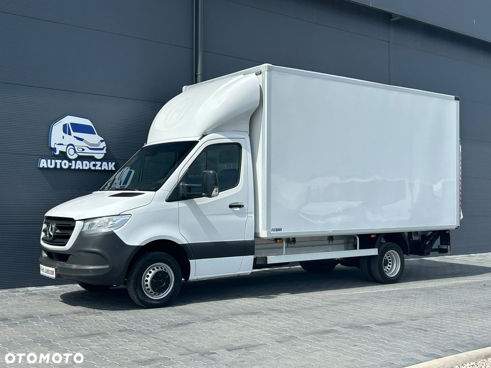 Mercedes-Benz Sprinter 516 CDI Kontener 9 palet + winda 750kg + drzwi boczne **Mbux**Klima**Automat**Super stan**Sprowadzony** - 1