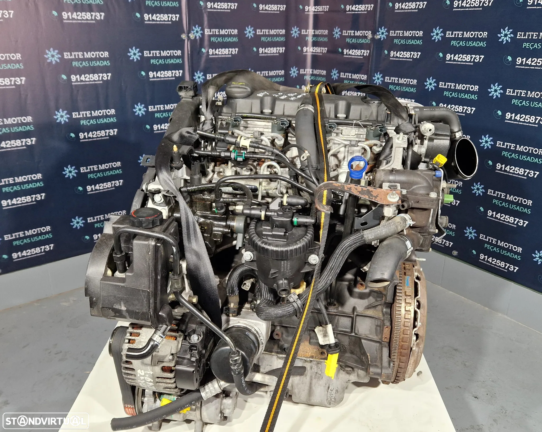 Motor usado RHY PEUGEOT PARTNER 2.0 HDI 90CV BOSCH BERLINGO XSARA 206 307 406 - 2