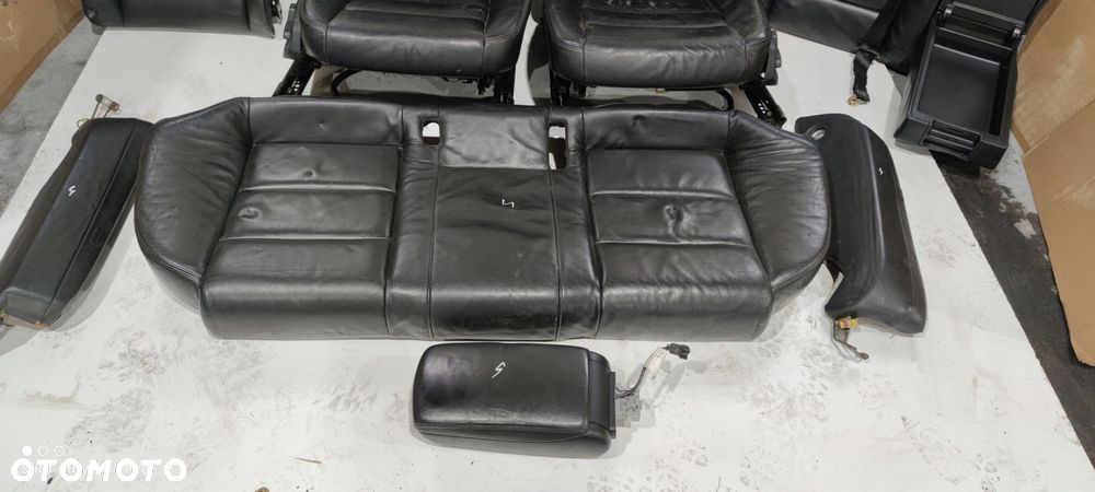 FOTEL FOTELE KOMPLET AUDI A6 C6 SKÓRA FULL *4* - 4