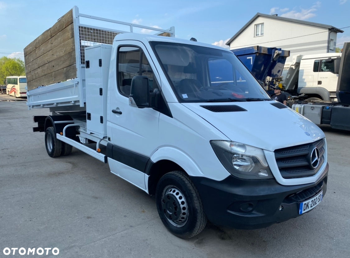 Mercedes-Benz Sprinter wywrotka długa kiper 3,70 cm ,  hak ,4 resory rozstaw osi 4,30 cm - 2