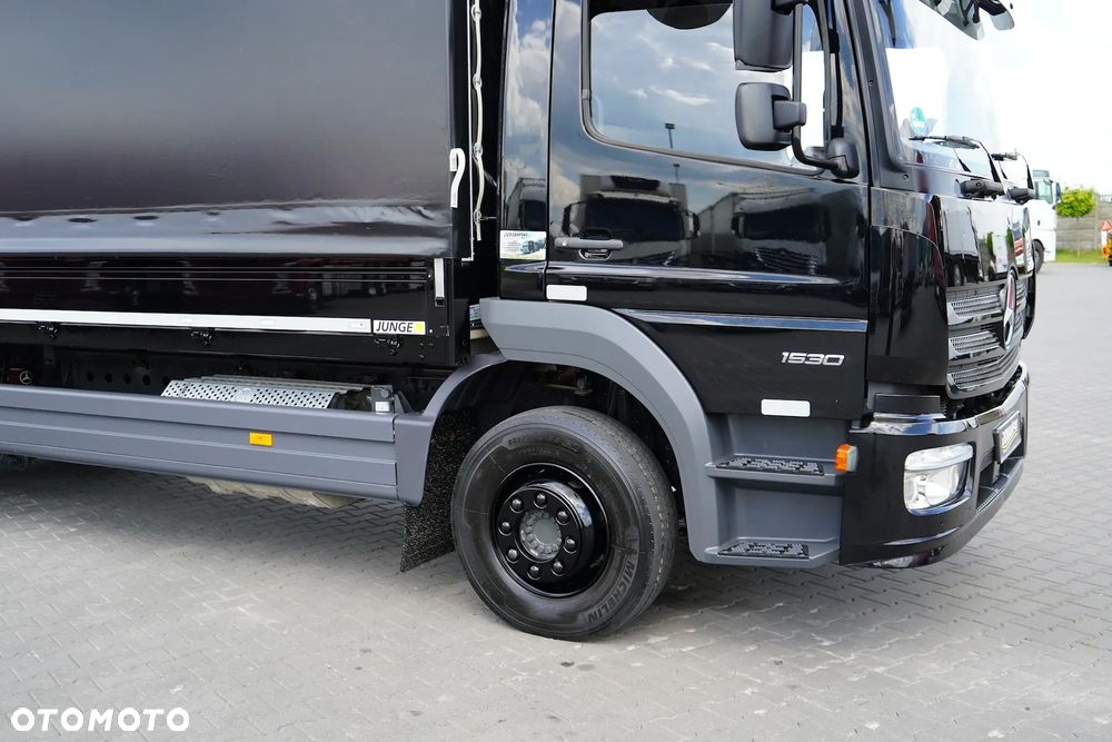Mercedes-Benz ATEGO / 1530 / ACC / E 6 / BURTOPLANDEKA + WINDA / 18 PALET / 57 000 KM - 18