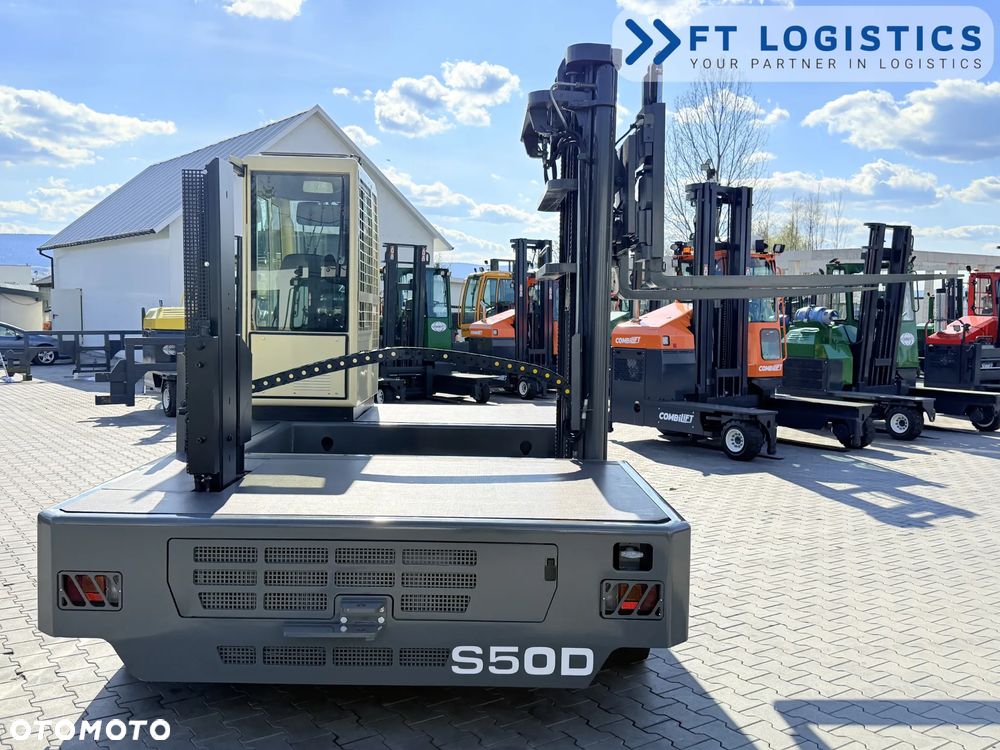 Hubtex WÓZEK BOCZNY | HUBTEX S50D | DIESEL | TRIPLEX 6300MM | PLATFORMA 1600MM | POZYCJONER WIDEŁ | WOLNY SKOK | REGULOWANA WIDŁA | STAN IDEALNY | Szeroka oferta wózków czterokierunkowych i bocznych, dopasowanych do różnorodnych potrzeb i zastosowań - 30