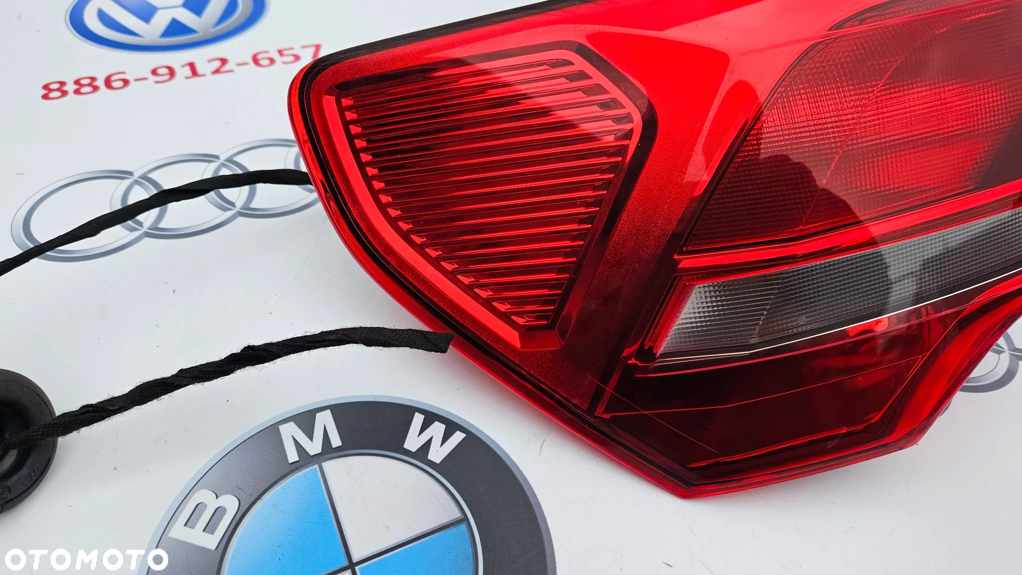 Audi Q3 83A 2 II Kompletna lampa tył lewy Lampa tylna lewa z kostką i kablem 83A945069 EUROPA ŁADNA - 4