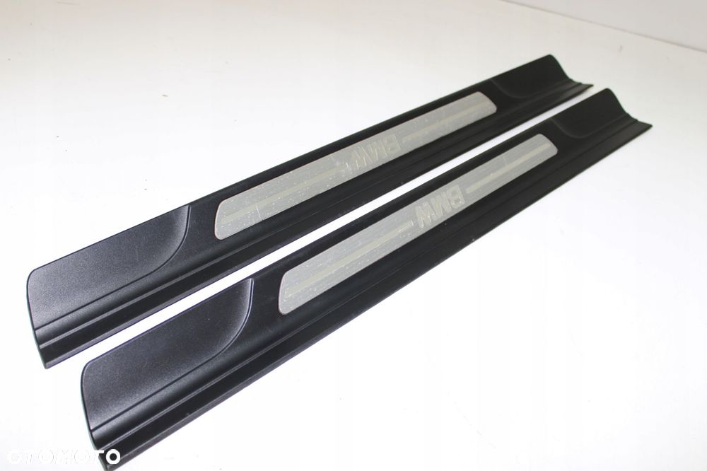 BMW E46 COUPE LISTWA LISTWY PROGOWE LEWA PRAWA KOMPLET 8204114 8204113 - 1