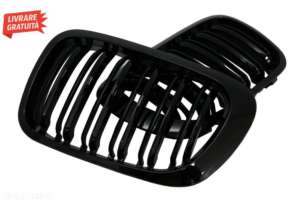 Grile Centrale BMW 3 Series E46 Coupe Cabrio 2 Doors Non Facelift (1999-2002) Negr- livrare gratuita - 3