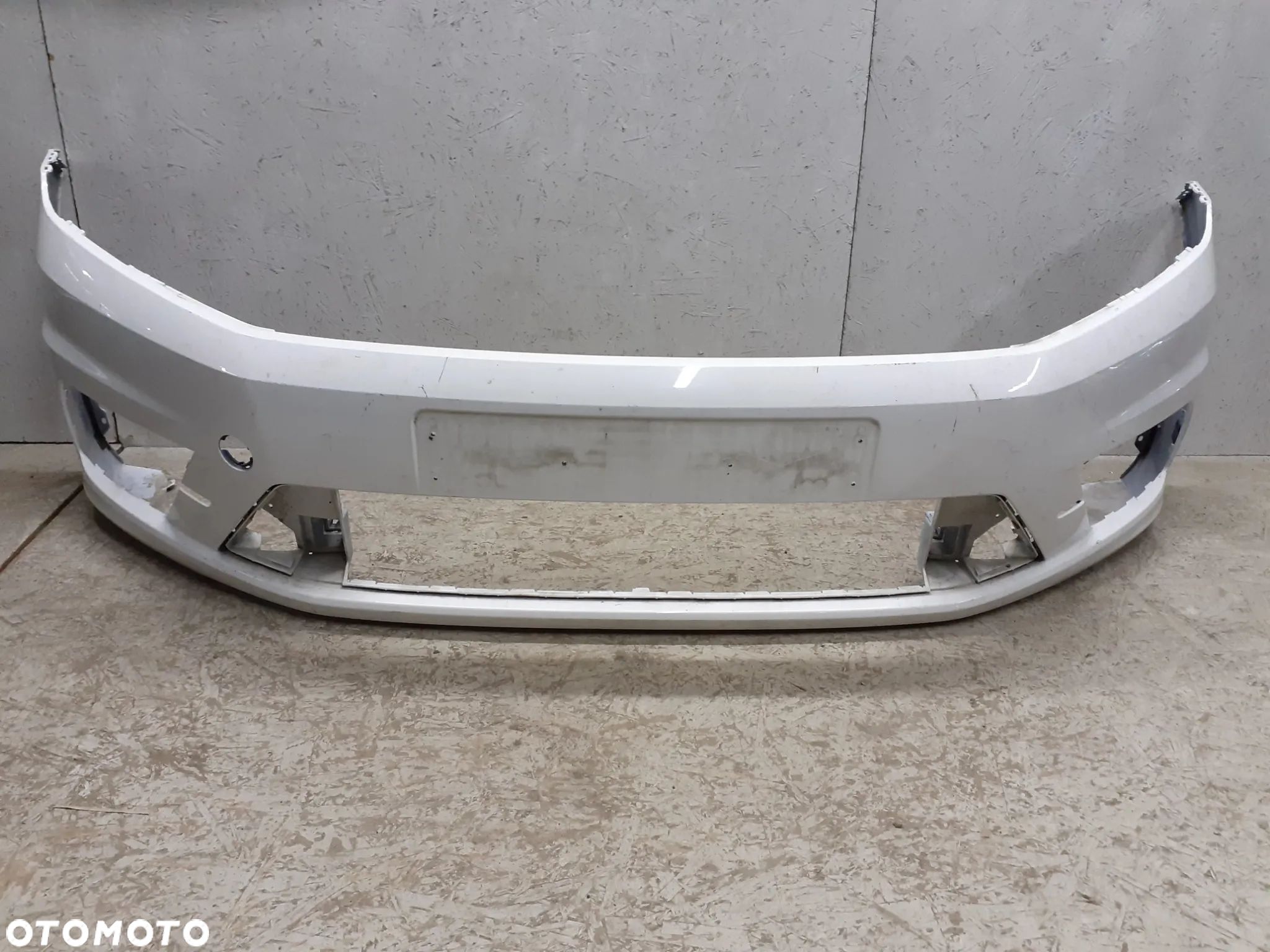 ZDERZAK PRZEDNI PRZÓD VW CADDY 2K5 2015-> BEZ DZIUR - 1